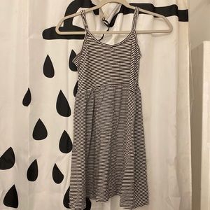 Striped mini dress size small